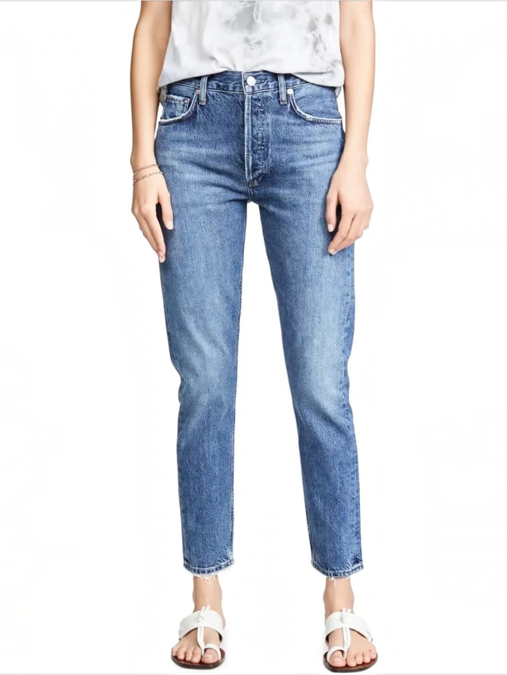 Agolde Womenβs high rise Jaime classic jeans